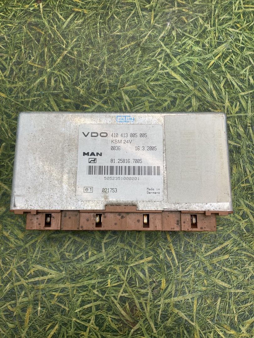 блок управления KSM / VDO MAN TGA 1 поколение 2005, 10.5 л., D 2066 LF 11, дизель, АКПП, 81258167005 - фото №1