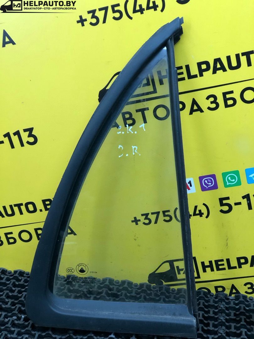 форточка задняя правая Geely CK Otaka 1 поколение CK-1 2007, 1.5 л., MR479A, бензин, МКПП, золотистый, седан, передний привод - фото №1
