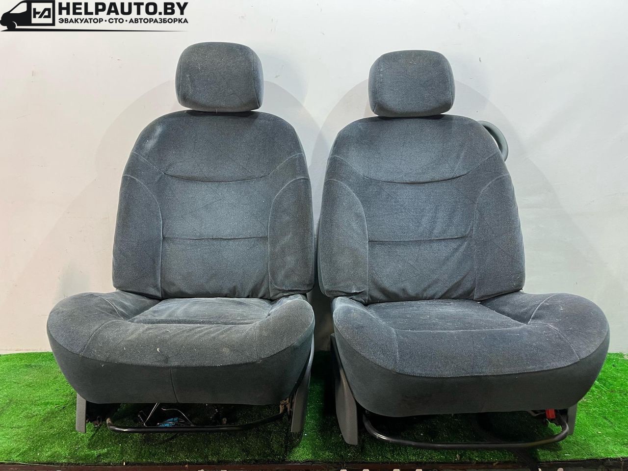 салон (комплект сидений) Renault Scenic 1 поколение 1998, 1.9 л., F9Q 734, дизель, синий, минивэн, передний привод, LIKVIDACIYA, SKLADA - фото №1