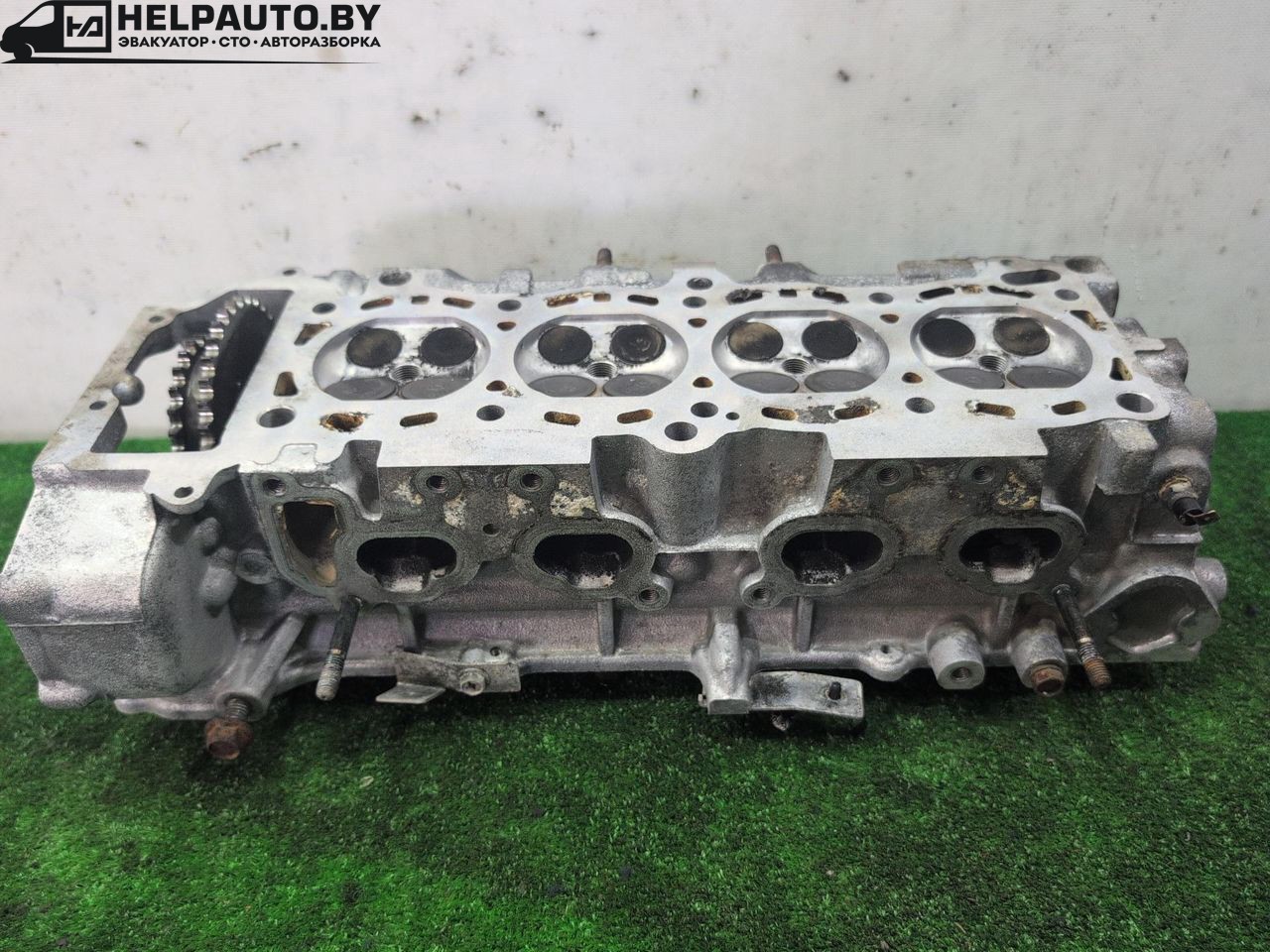 головка блока цилиндров Nissan Primera P10 1994, 1.6 л., бензин, МКПП, синий, седан, GA16DE - фото №1