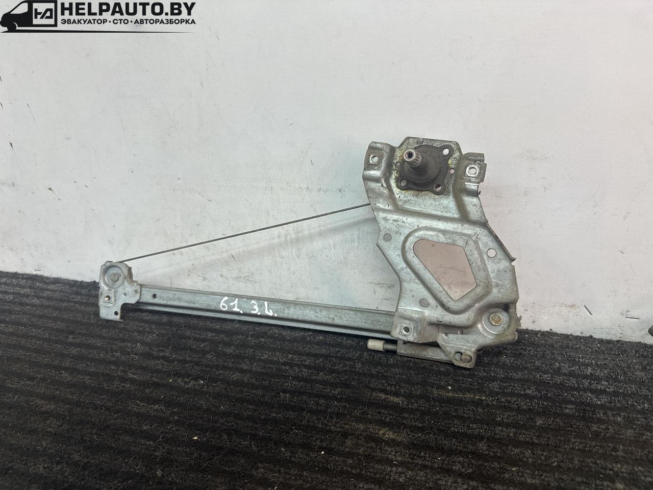 стеклоподъемник задний левый Audi 80 8C/B4 1993, 2.0 л., ABT, бензин, МКПП, зеленый, седан, передний привод, 893839399 - фото №1