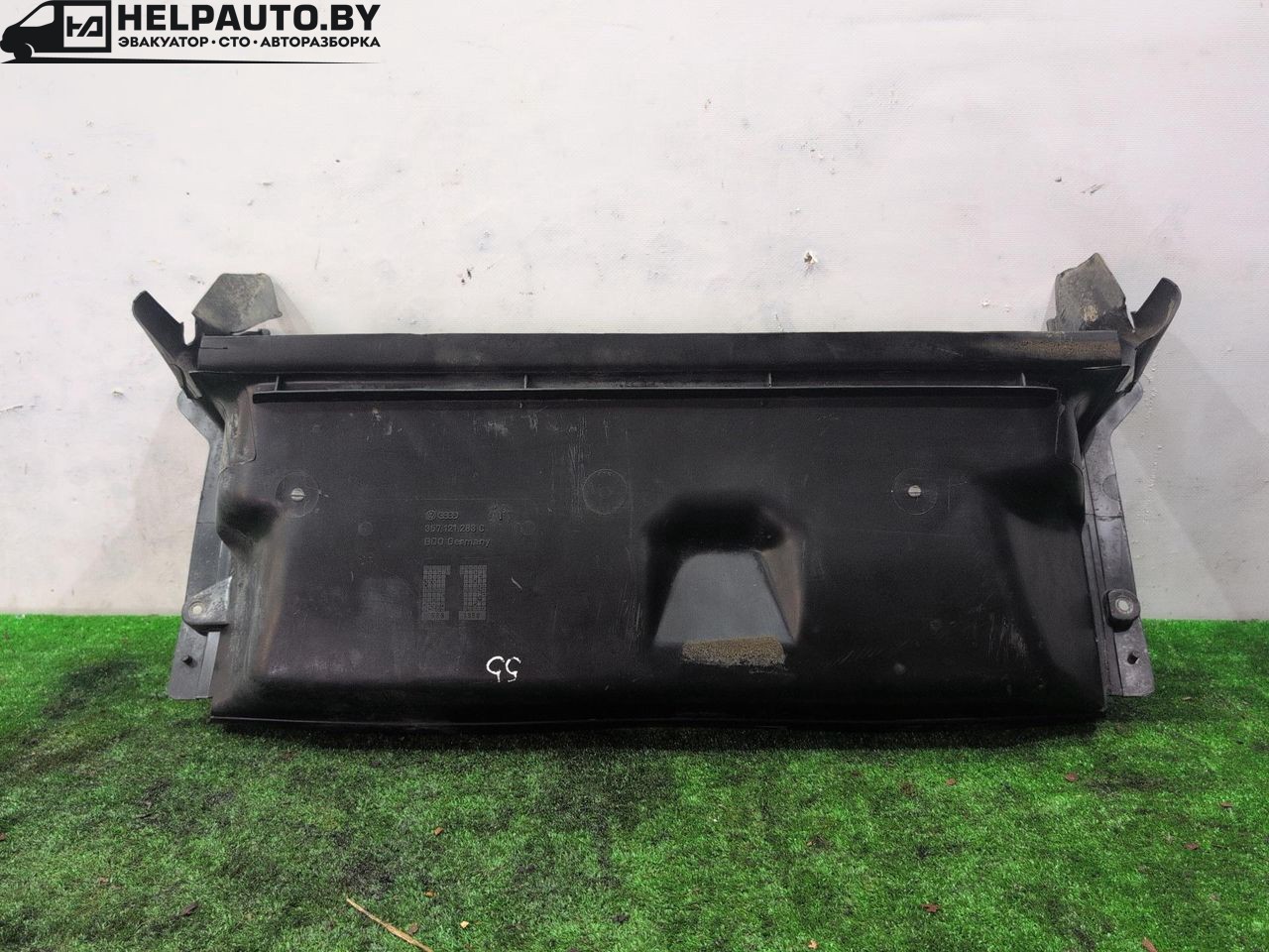 воздухозаборник Volkswagen Passat B3 1991, 1.9 л., дизель, МКПП, белый, универсал, передний привод, 357121283 - фото №1
