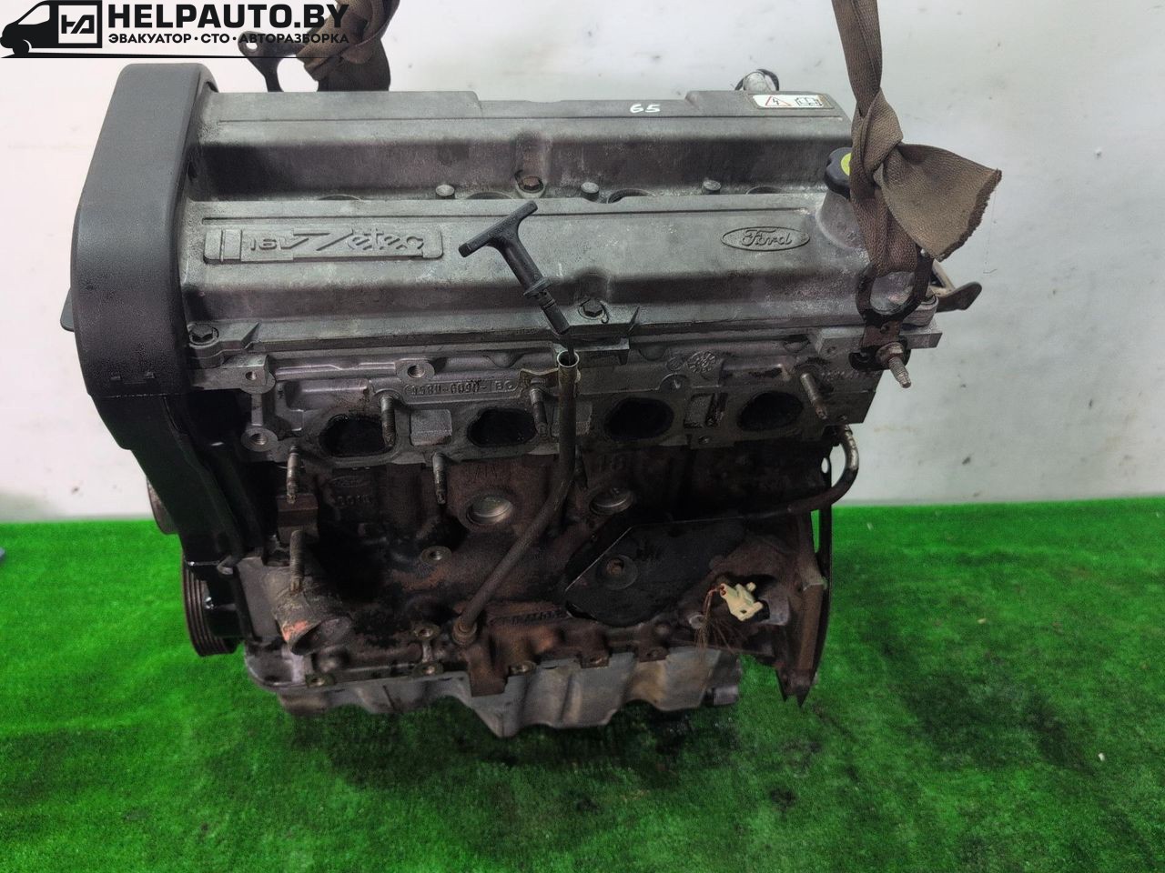 двигатель Ford Mondeo 2 поколение 1996, 2.0 л., бензин, МКПП, красный, универсал, передний привод, RKB - фото №1