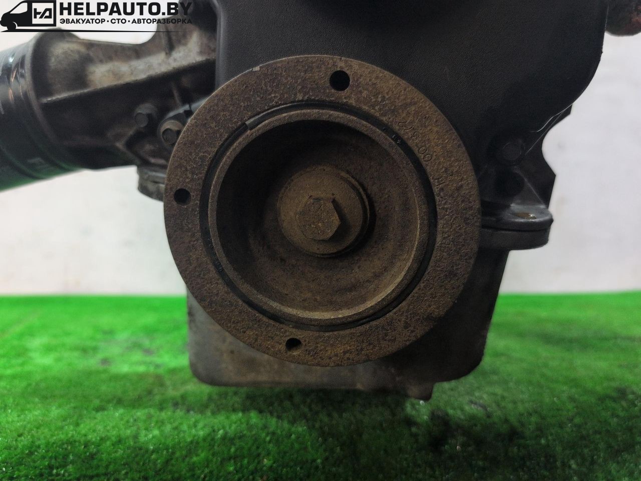 шкив коленвала Ford Mondeo 2 поколение 1996, 2.0 л., бензин, МКПП, красный, универсал, передний привод - фото №1