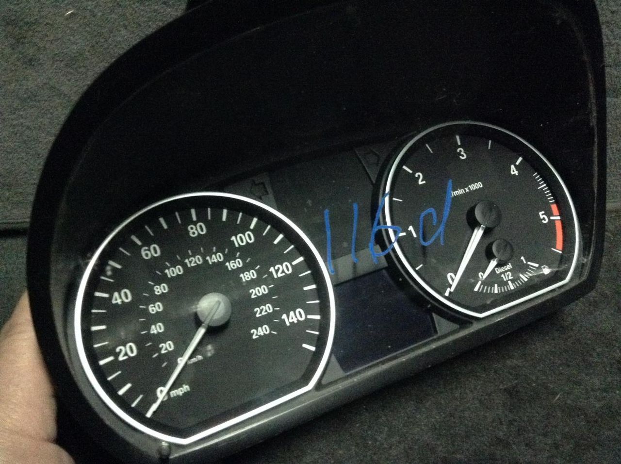 щиток приборов (приборная панель) BMW 1 серия E81/E87 [рестайлинг] 2009, 2.0 л., N47 D20 A, дизель, АКПП, хетчбэк 5 дв., 1024982