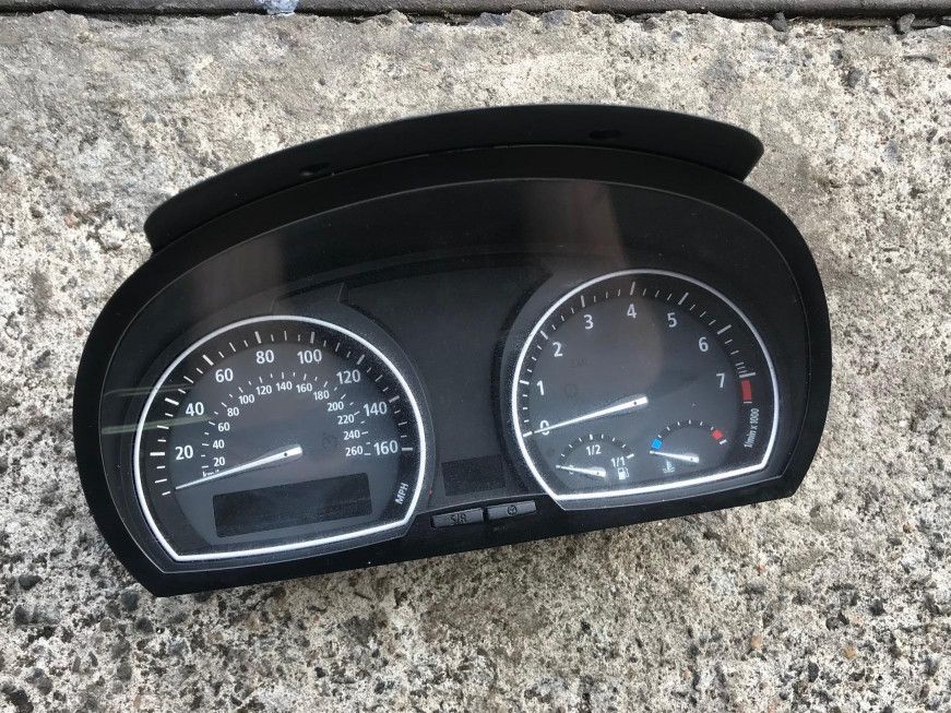 щиток приборов (приборная панель) BMW X3 E83 [рестайлинг] 2007, 3.0 л., N52 B30 A, бензин, АКПП, черный, внедорожник 5 дв., 62103448336
