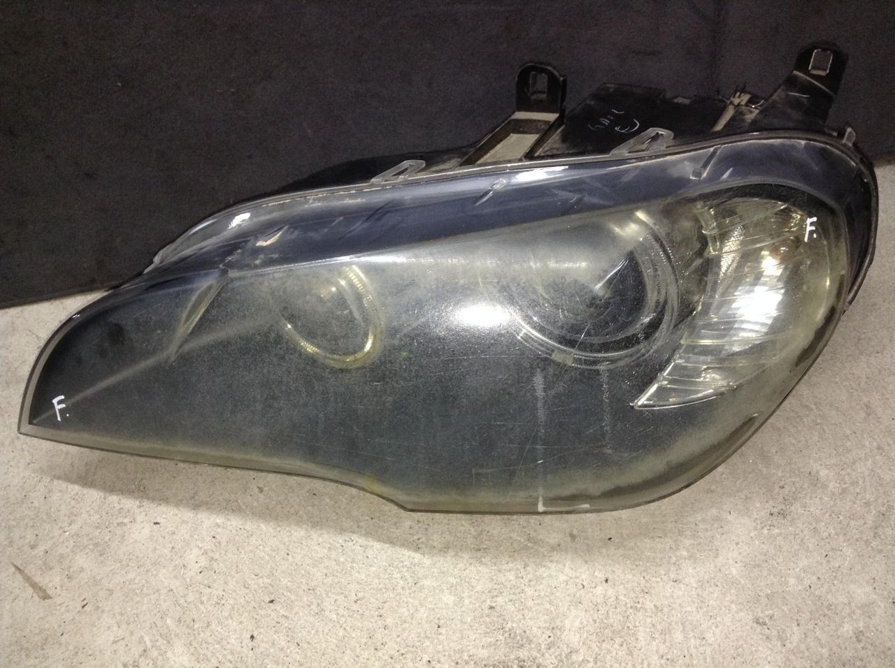 фара левая BMW X5 E70 2008, 4.8 л., N62 B48 B, бензин, АКПП, белый, внедорожник 5 дв., 7158937, 0102086479