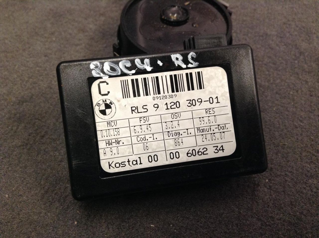датчик дождя BMW 7 серия E65/E66/E67 [рестайлинг] 2007, 3.0 л., M57 D30 (306D3), дизель, АКПП, седан, 9120309