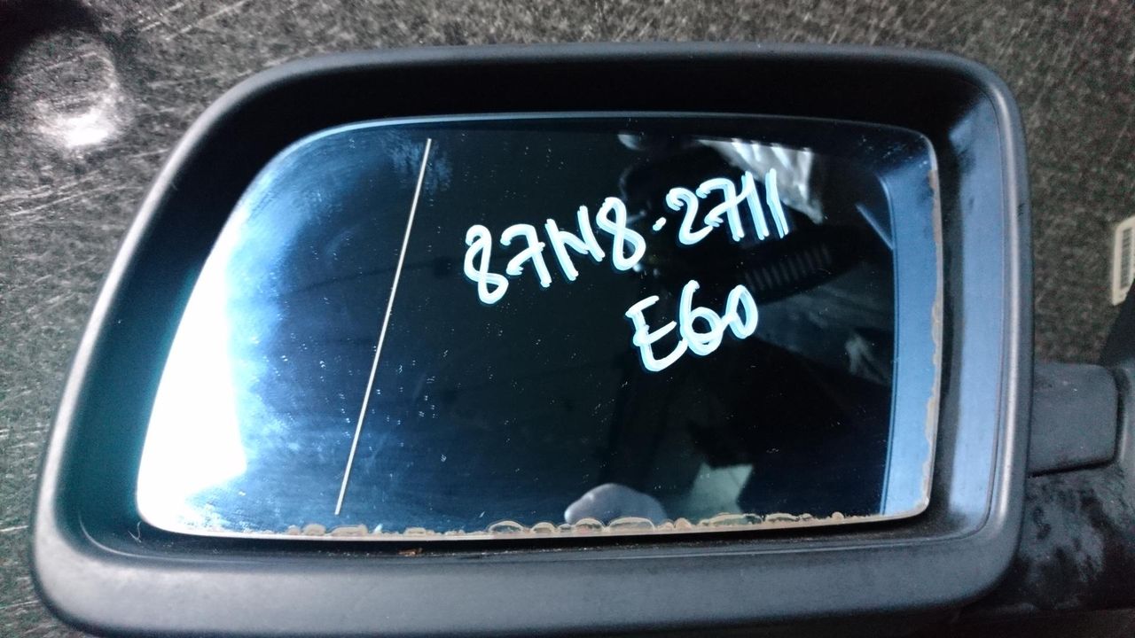стекло зеркала наружного левого BMW 5 серия E60/E61 [рестайлинг] 2008, 2.0 л., N47 D20 A, дизель, АКПП, универсал