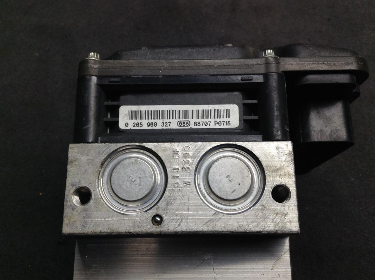 блок ABS BMW 5 серия E60/E61 2006, 2.5 л., M57N 256 D4, дизель, АКПП, универсал, 34516783360, 0265960327