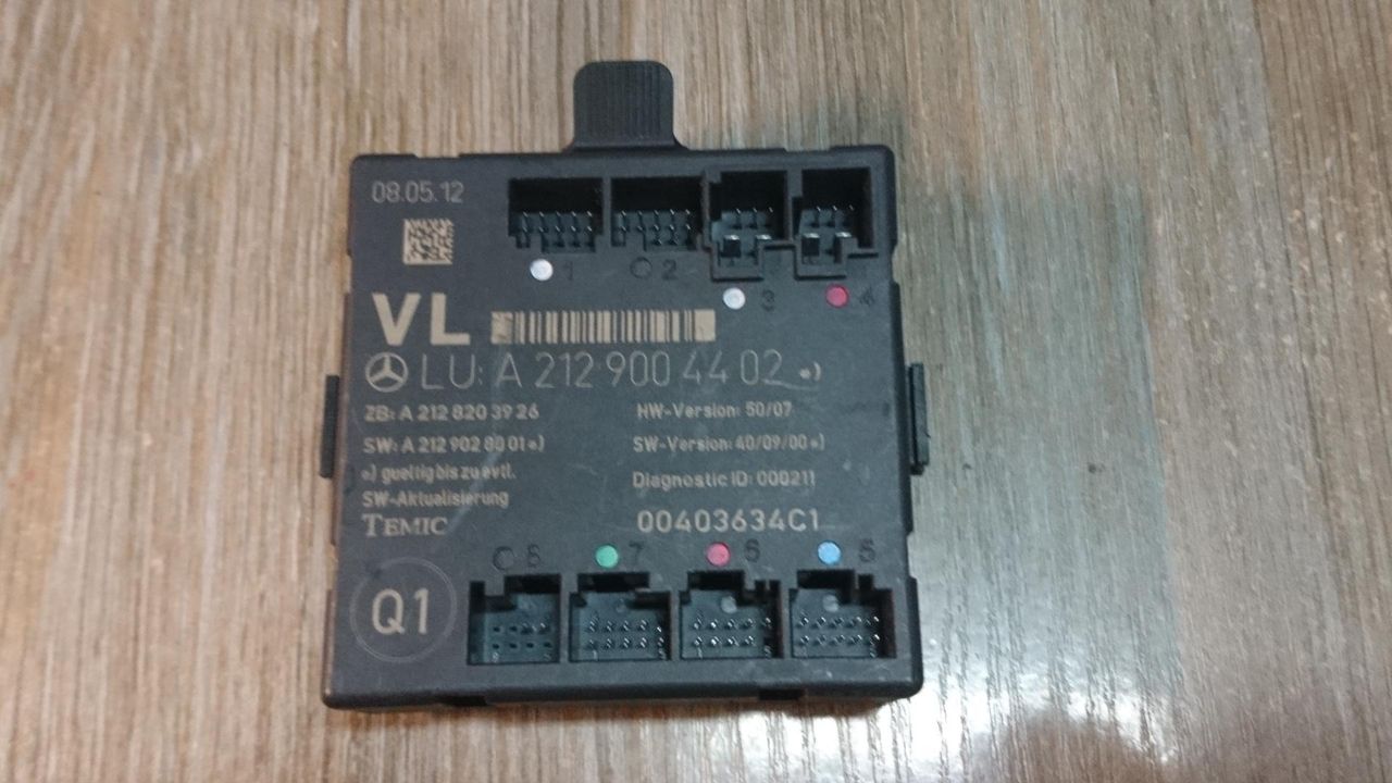 модуль управления двери Mercedes-Benz E-Класс W212/S212/C207/A207 2012, 2.1 л., OM 651.924, дизель, АКПП, темно-серый, седан, A2129004412