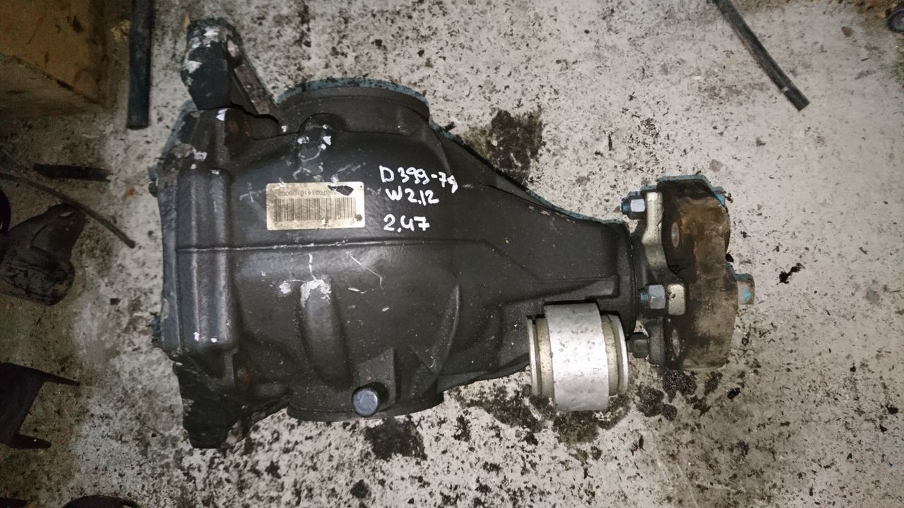 редуктор заднего моста Mercedes-Benz E-Класс W212/S212/C207/A207 2012, 2.1 л., OM 651.924, дизель, АКПП, темно-серый, седан, A2043501314, 2123508703