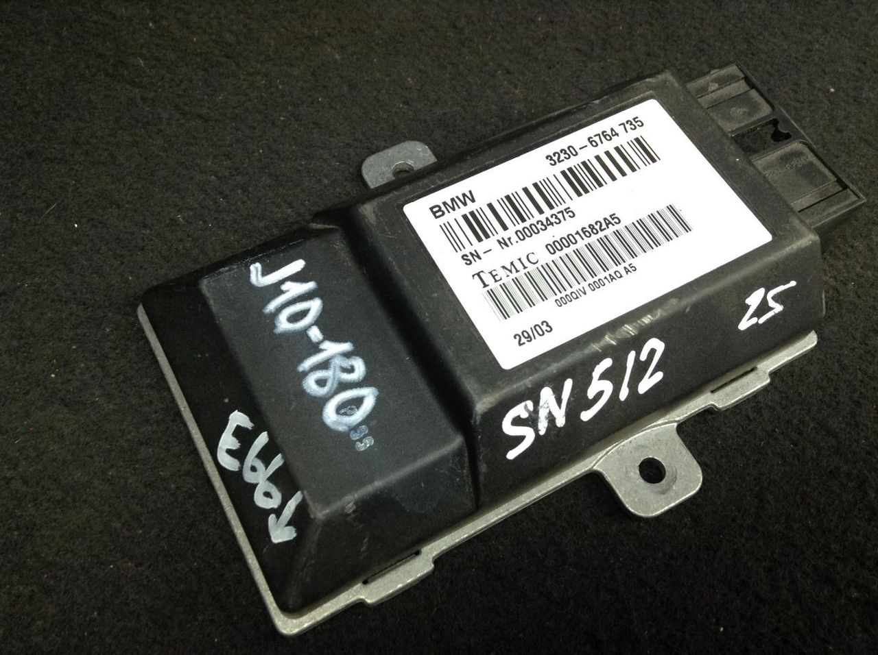 Блок управления рулевой колонки BMW 7 серия E65/E66/E67 2003, 4.4 л., бензин, АКПП, седан, 6764735