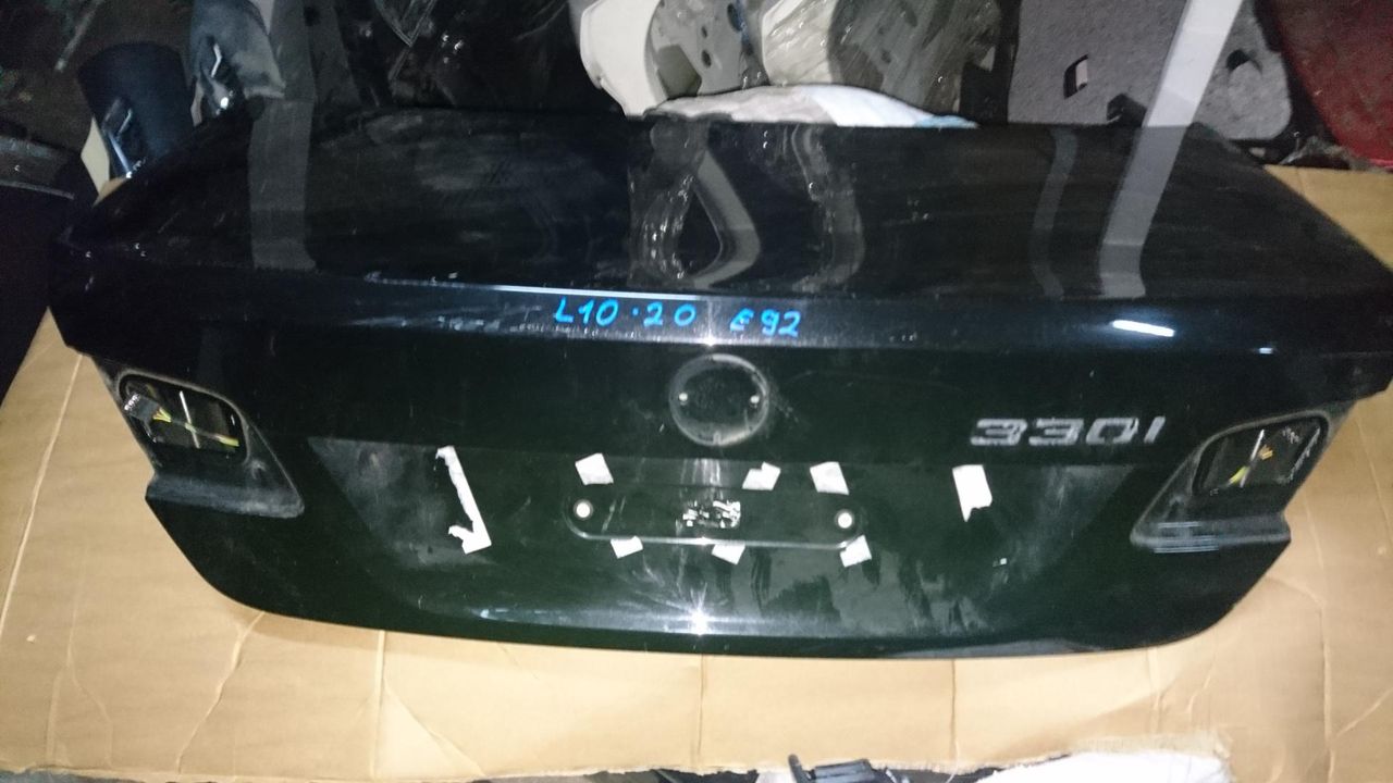крышка багажника (дверь 3-5) BMW 3 серия E90/E91/E92/E93 2007, 3.0 л., N53 B30 A, бензин, АКПП, черный, купе