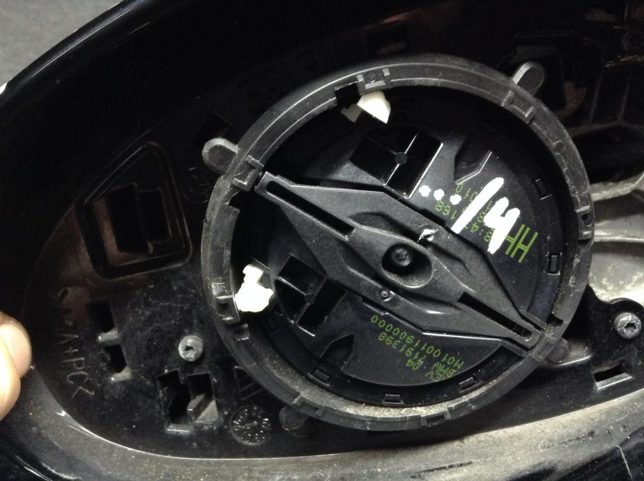 электромоторчик зеркала наружнего BMW 3 серия E90/E91/E92/E93 2007, 3.0 л., N53 B30 A, бензин, АКПП, черный, купе