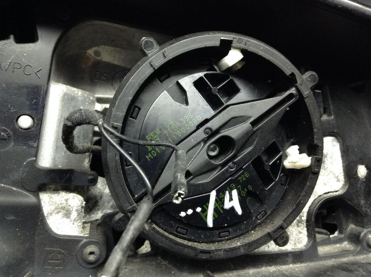 электромоторчик зеркала наружнего BMW 5 серия E60/E61 2007, 3.0 л., M57 D30 (306D5), дизель, АКПП, седан