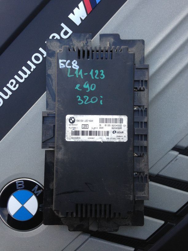 блок управления светом BMW 3 серия E90/E91 [рестайлинг] 2009, 2.0 л., N43 B20 A, бензин, АКПП, седан, 9204532, 9204535, 61359204532