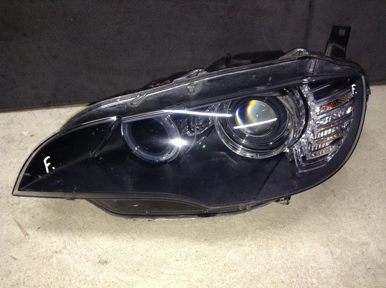 фара левая BMW X6 E71/E72 2009, 3.0 л., M57 D30 (306D5), дизель, АКПП, внедорожник 5 дв., 7179857, 0225681