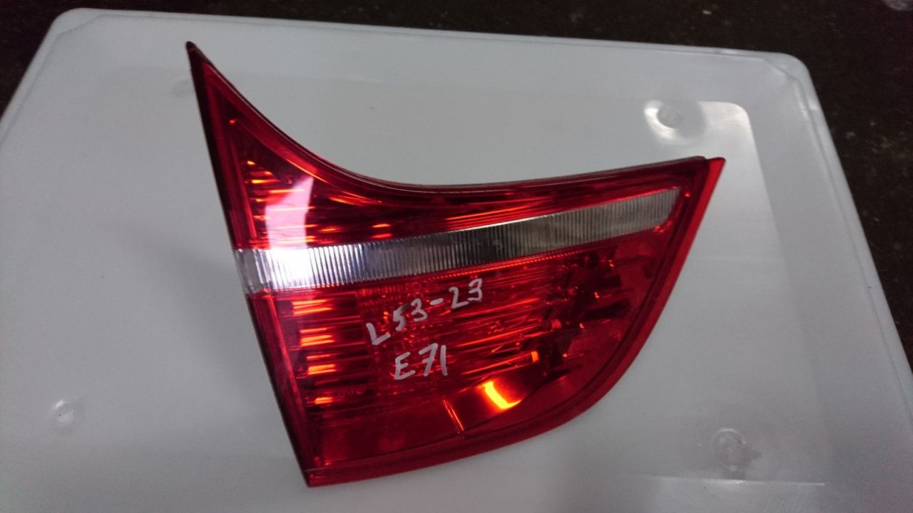 фонарь крышки багажника левый BMW X6 E71/E72 2010, 3.0 л., N57 D30 A, дизель, АКПП, внедорожник 5 дв., 7179987, 22421001