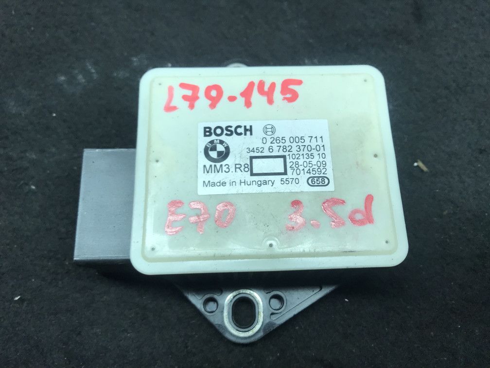 датчик ускорения BMW X5 E70 2010, 3.0 л., M57 D30 (306D5), дизель, АКПП, внедорожник 5 дв., 6782370