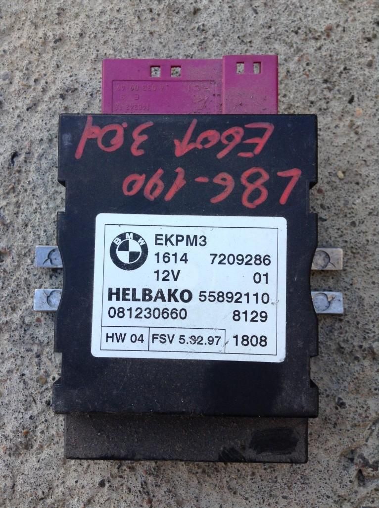 блок управления топливным насосом BMW 5 серия E60/E61 [рестайлинг] 2008, 3.0 л., M57 D30 (306D3), дизель, АКПП, седан, 16147209286, 7209286
