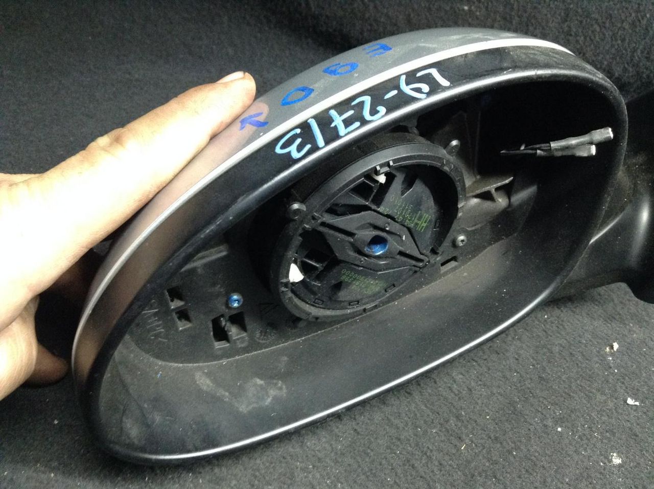 рамка зеркала левого BMW 3 серия E90/E91/E92/E93 2007, 2.0 л., M47 D20 (204D4), дизель, АКПП, седан