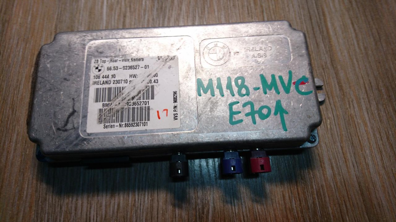 блок управления камерой BMW X5 E70 2010, 3.0 л., N57 D30 A, дизель, АКПП, внедорожник 5 дв., 66539236527
