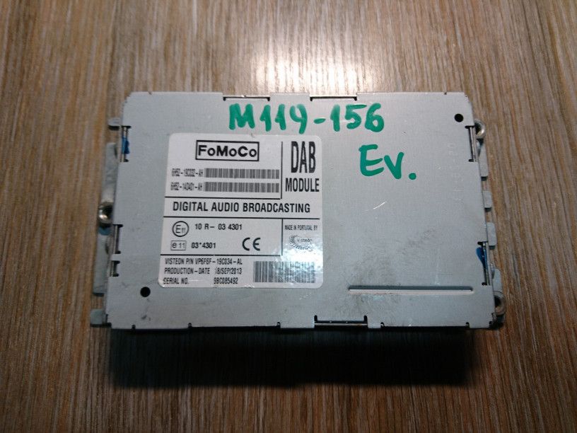 DAB - тюнер Land Rover Range Rover Evoque L538 2013, 2.2 л., 224DT, дизель, АКПП, внедорожник 5 дв., 6H5219C032AH, VP6F6F-19C034-AL