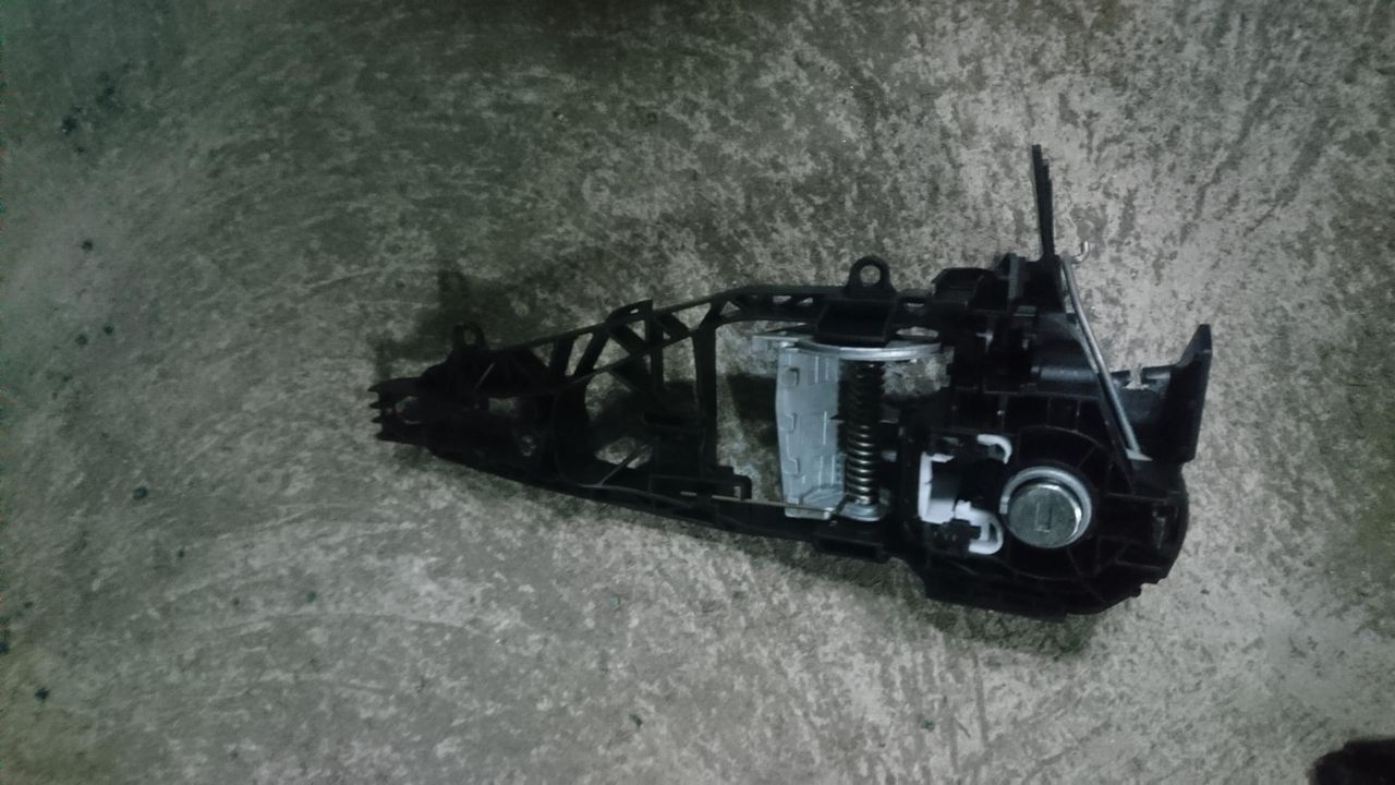 скелет ручки двери передней правой BMW X5 F15 2014, 3.0 л., N57 D30 A, дизель, АКПП, внедорожник 5 дв., 51217401210