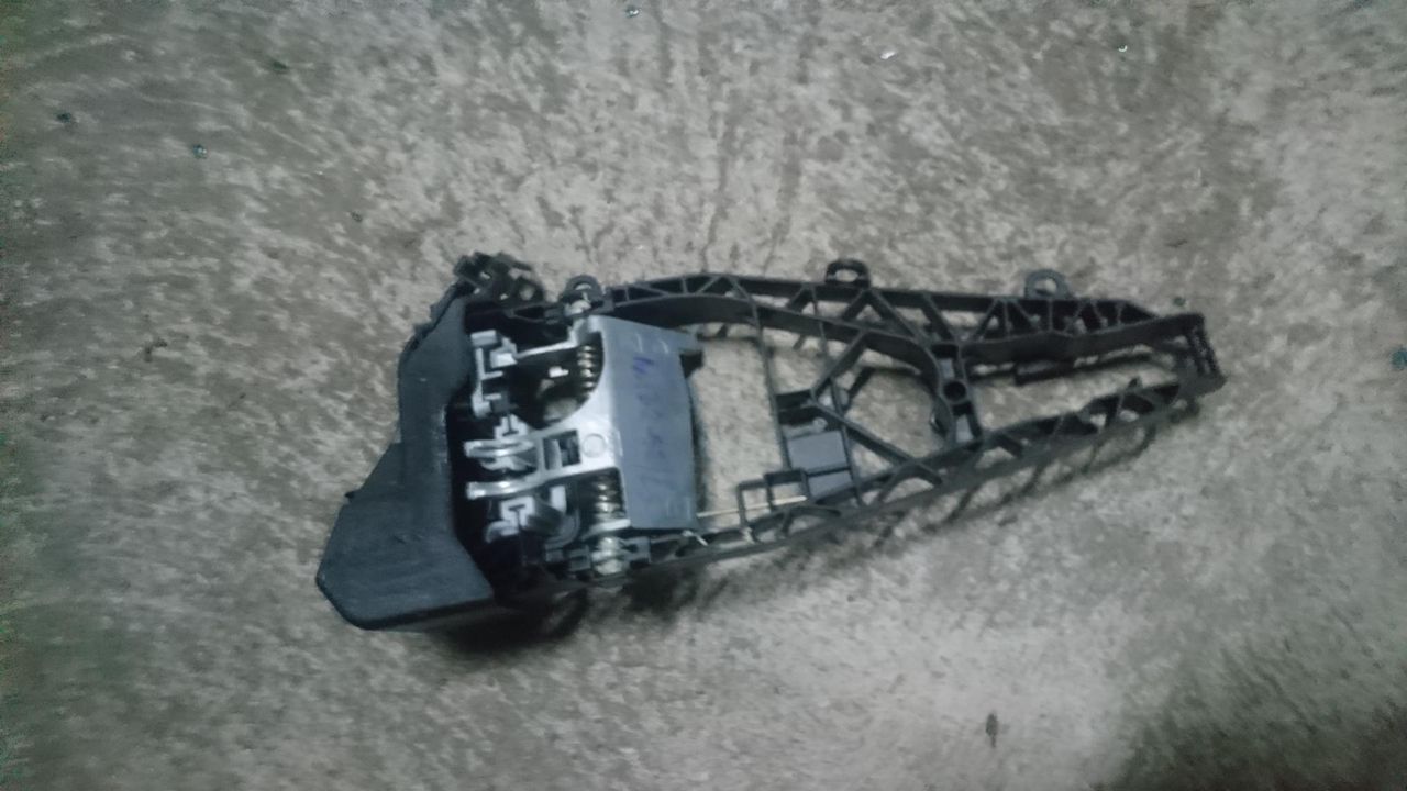 скелет ручки двери задней правой BMW X5 F15 2014, 3.0 л., N57 D30 A, дизель, АКПП, внедорожник 5 дв., 51227381874