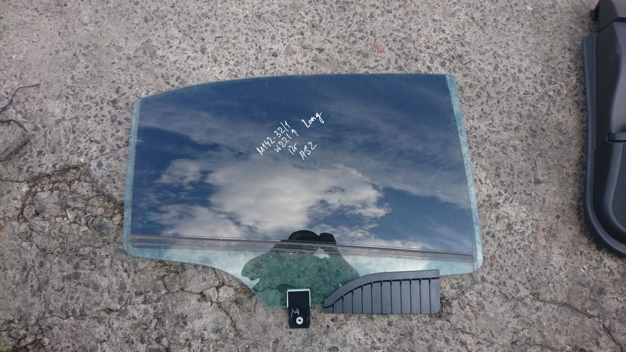 стекло двери задней правой Mercedes-Benz S-Класс W221 [рестайлинг] 2012, 3.0 л., OM 642.862, дизель, АКПП, серебристый, седан, 43R-000263
