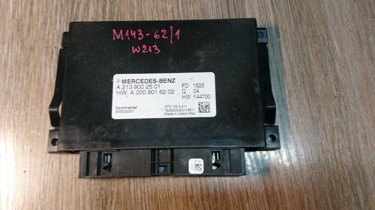 блок управления АКПП Mercedes-Benz E-Класс W213/S213/C238/A238 2016, 2.0 л., OM 654.920, дизель, АКПП, белый, седан, правый руль, A2139002501, 5WE00001