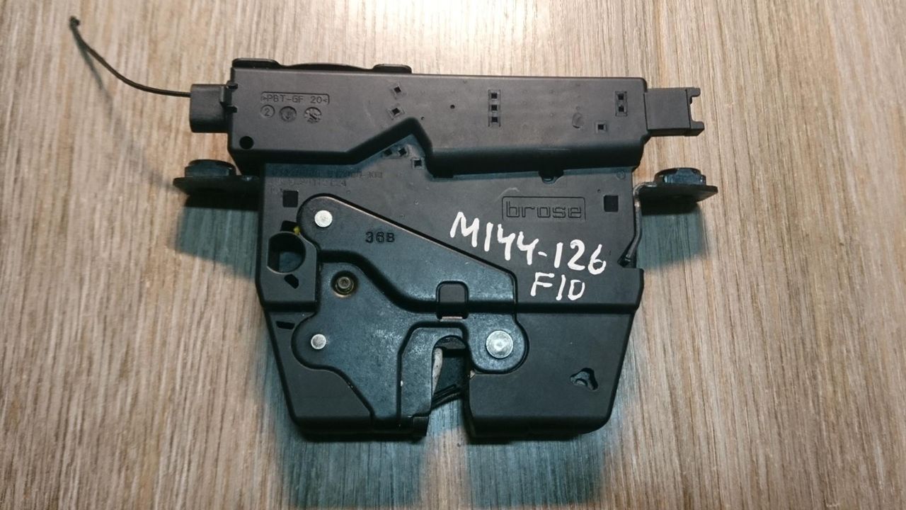 замок багажника BMW 5 серия F07/F10/F11 2012, 2.0 л., N47 D20 C, дизель, АКПП, седан, правый руль, 51247191212, 918064-104