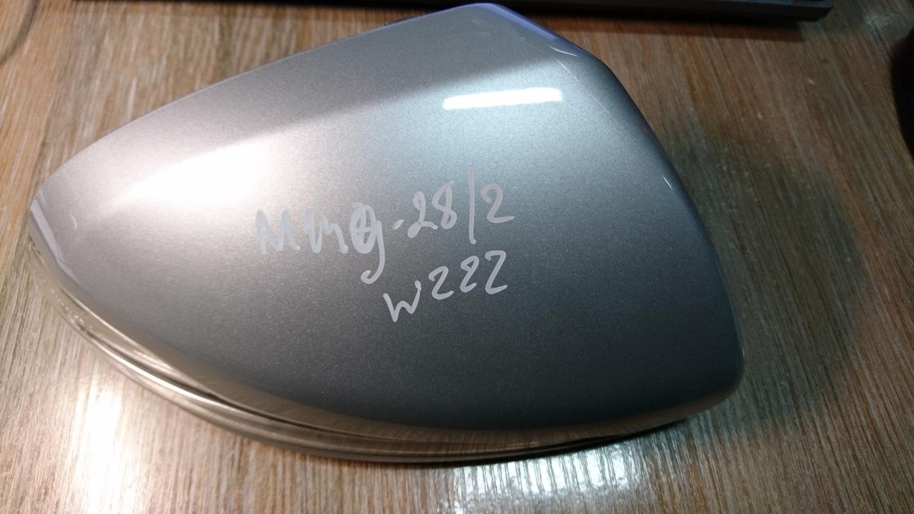 накладка на зеркало Mercedes-Benz S-Класс W222/C217/A217 2014, 3.0 л., OM 642.861, дизель, АКПП, серебристый, седан, A0998115200
