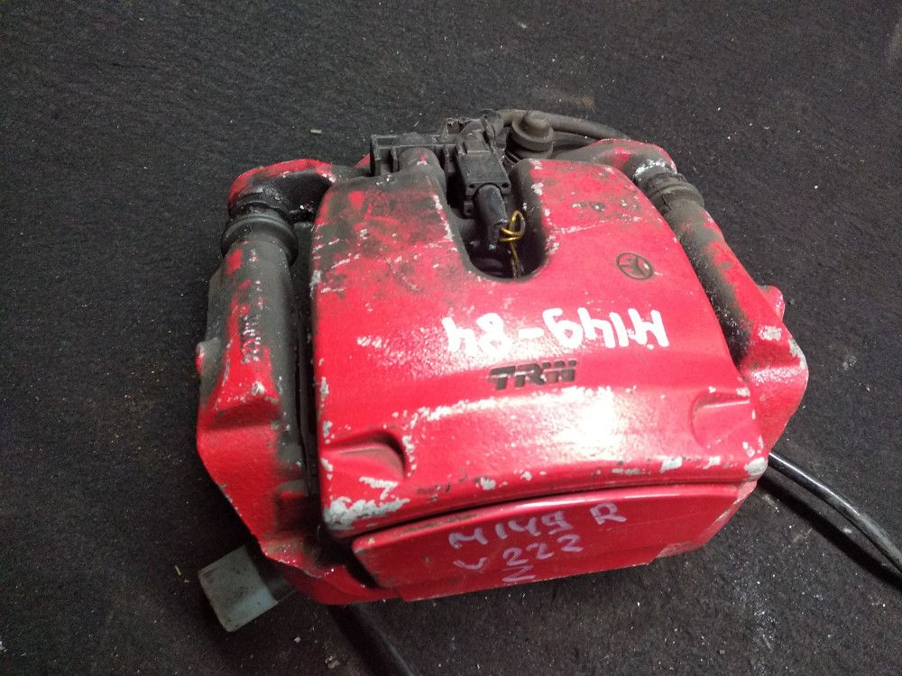 суппорт задний правый Mercedes-Benz S-Класс W222/C217/A217 2014, 3.0 л., OM 642.861, дизель, АКПП, серебристый, седан