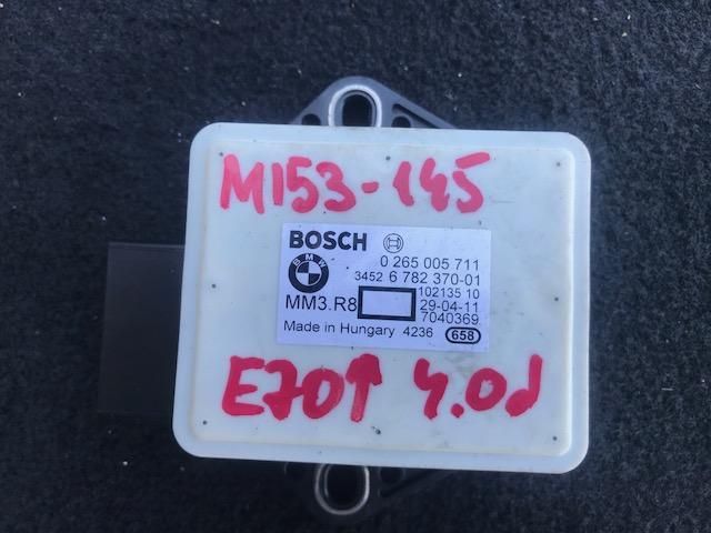 датчик ускорения BMW X5 E70 [рестайлинг] 2011, 3.0 л., N57 D30 B, дизель, АКПП, темно-синий, внедорожник 5 дв., 34526782370