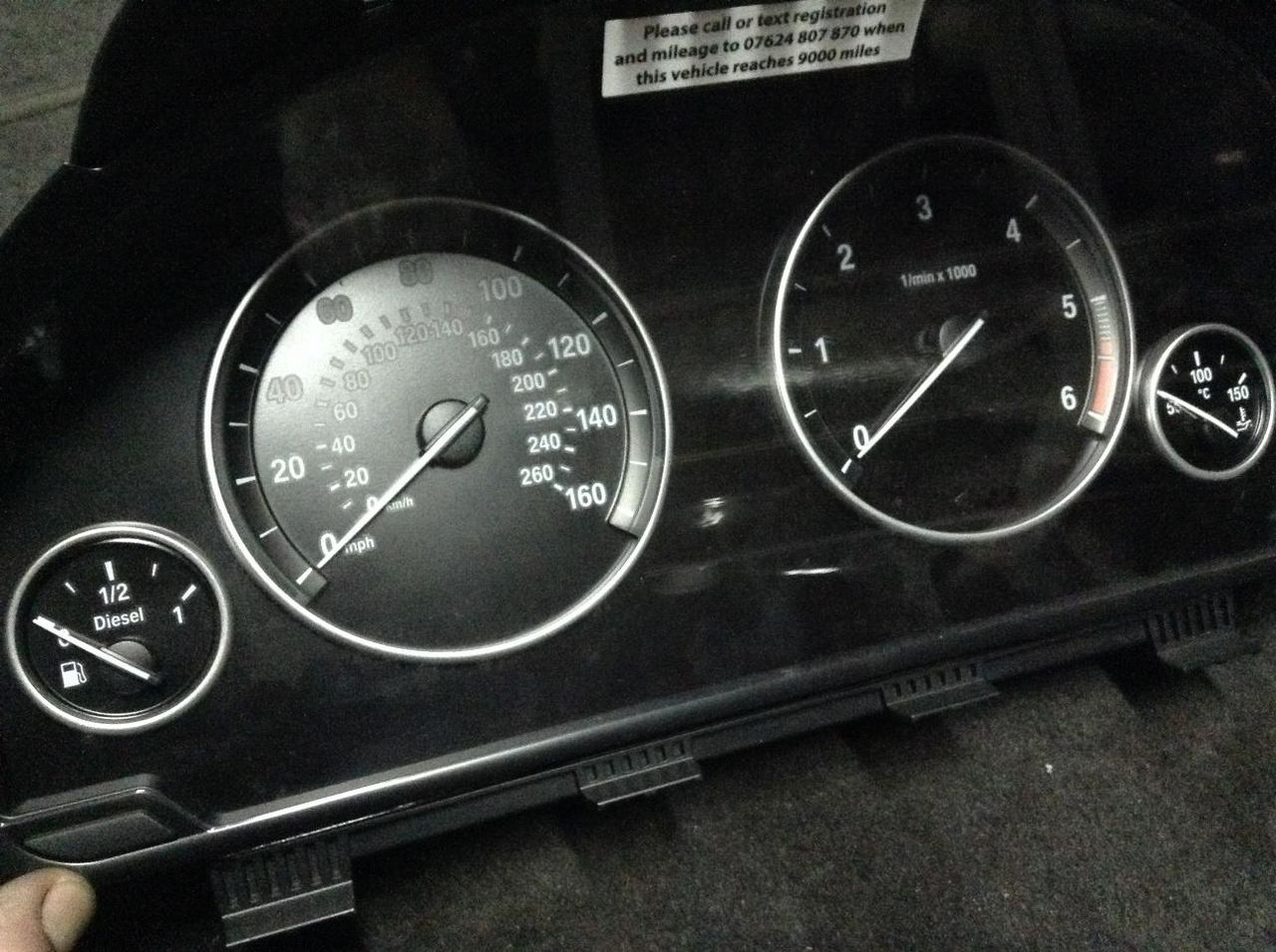 щиток приборов (приборная панель) BMW X5 F15 2018, 3.0 л., N57 D30 C, дизель, АКПП, белый, внедорожник 5 дв., 6993480