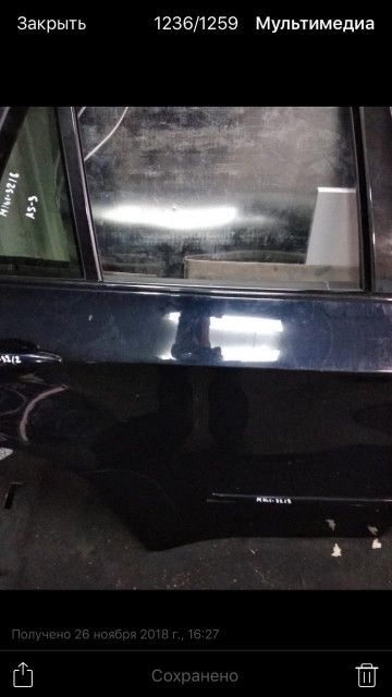 стекло двери задней правой BMW X5 E70 [рестайлинг] 2012, 3.0 л., N57 D30 A, дизель, АКПП, внедорожник 5 дв.