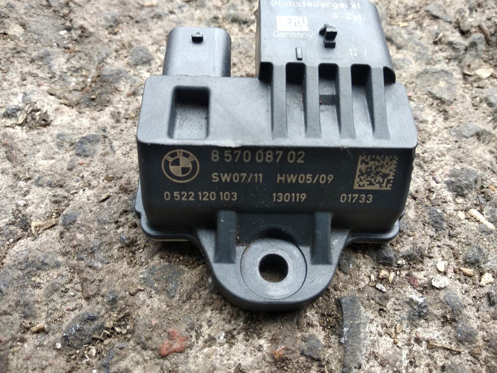 реле накала свечей BMW X3 F25 2013, 2.0 л., N47 D20 C, дизель, АКПП, белый, внедорожник 5 дв., 8570087