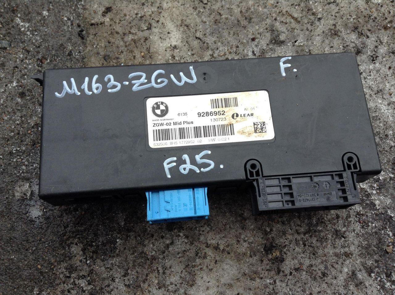 модуль межсетевого преобразования BMW X3 F25 2013, 2.0 л., N47 D20 C, дизель, АКПП, белый, внедорожник 5 дв., 9286952, 9232163