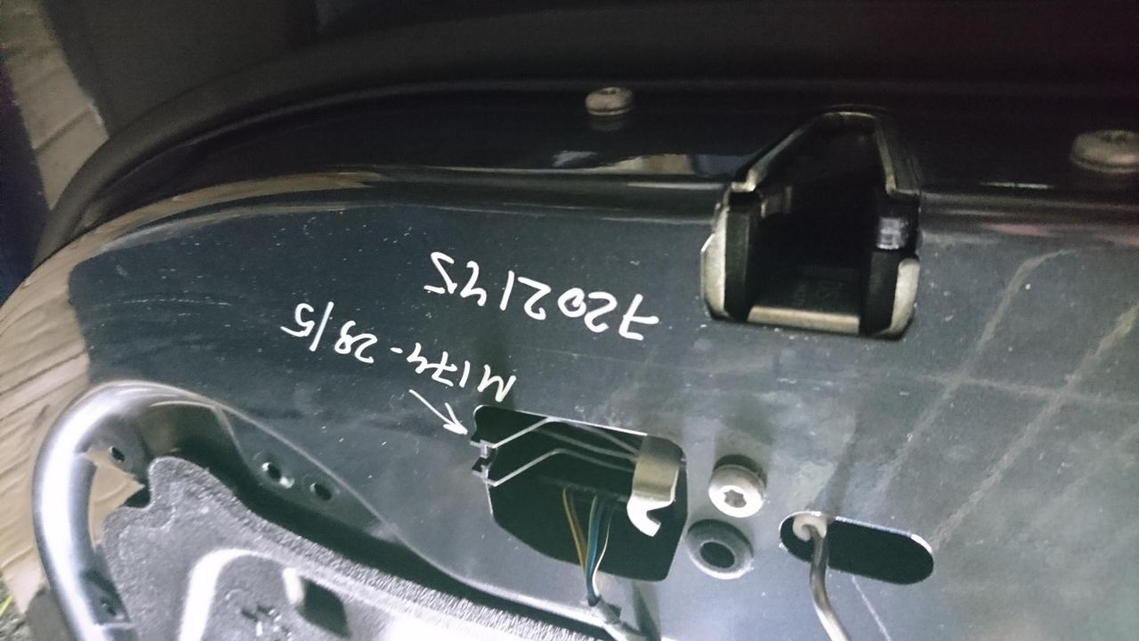 замок двери передней левой BMW 3 серия F30/F31/F34 2013, 2.0 л., N47 D20 C, дизель, АКПП, хетчбэк 5 дв., правый руль
