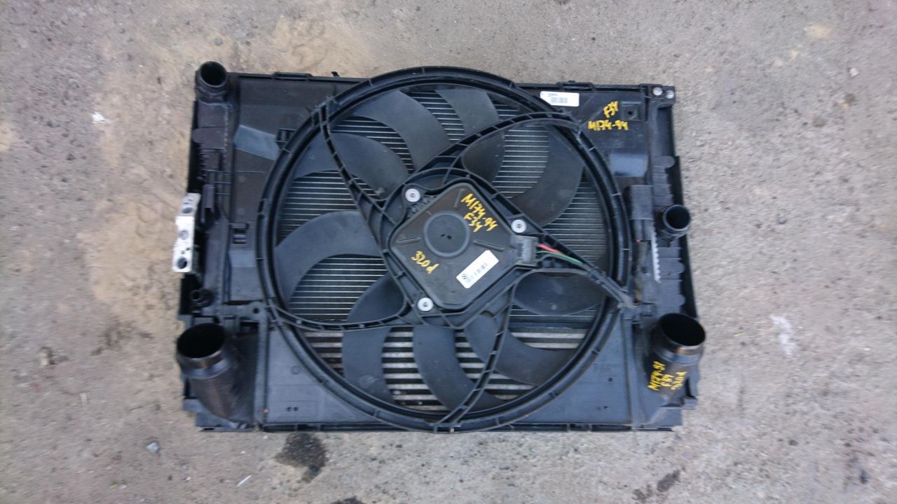 кассета радиаторов BMW 3 серия F30/F31/F34 2013, 2.0 л., N47 D20 C, дизель, АКПП, хетчбэк 5 дв., правый руль