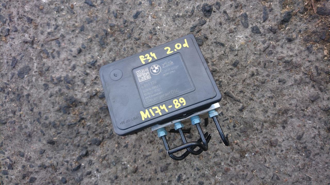 блок ABS BMW 3 серия F30/F31/F34 2013, 2.0 л., N47 D20 C, дизель, АКПП, хетчбэк 5 дв., правый руль, 6861376