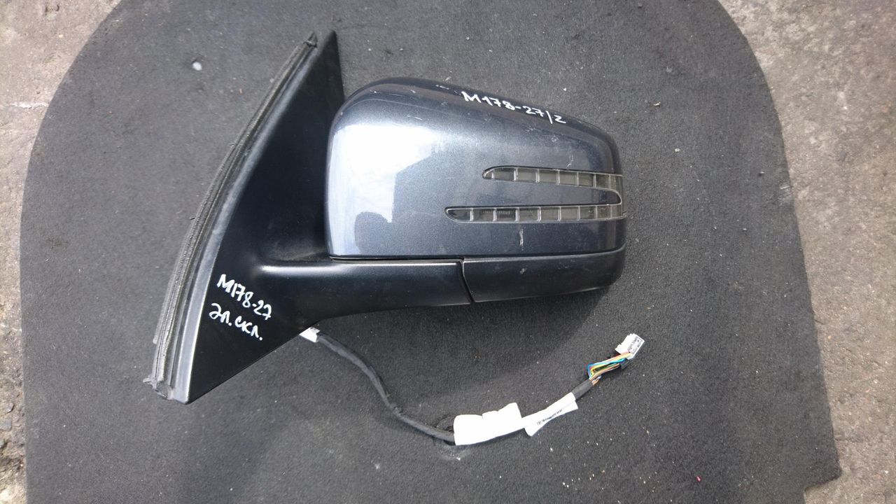 зеркало наружное левое Mercedes-Benz M-Класс W166 2015, 3.0 л., OM 642.826, дизель, АКПП, cthsq, внедорожник 5 дв., A1668100916