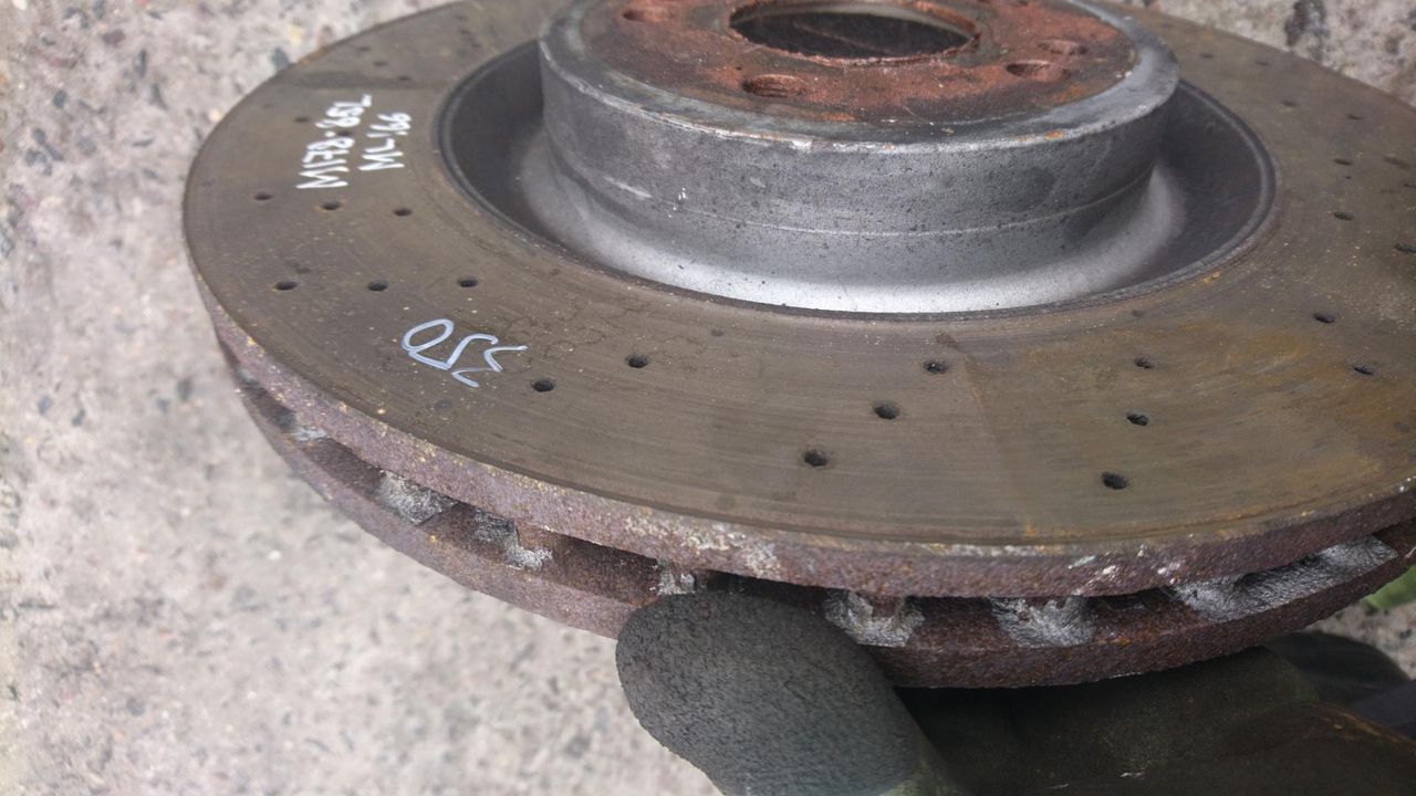 диск тормозной передний Mercedes-Benz M-Класс W166 2015, 3.0 л., OM 642.826, дизель, АКПП, cthsq, внедорожник 5 дв., A1664211500