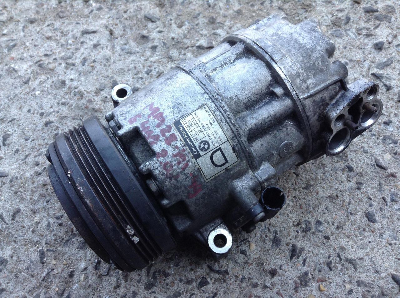 компрессор кондиционера BMW 3 серия E46 2003, 2.0 л., M47 D20 (204D4), АКПП, седан, 6905643