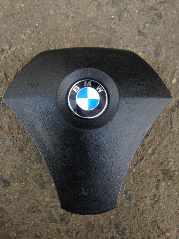 подушка безопасности водителя BMW 5 серия E60/E61 2004, 2.2 л., M54 B22 (226S1), бензин, АКПП, седан, 6761380, 33676138004
