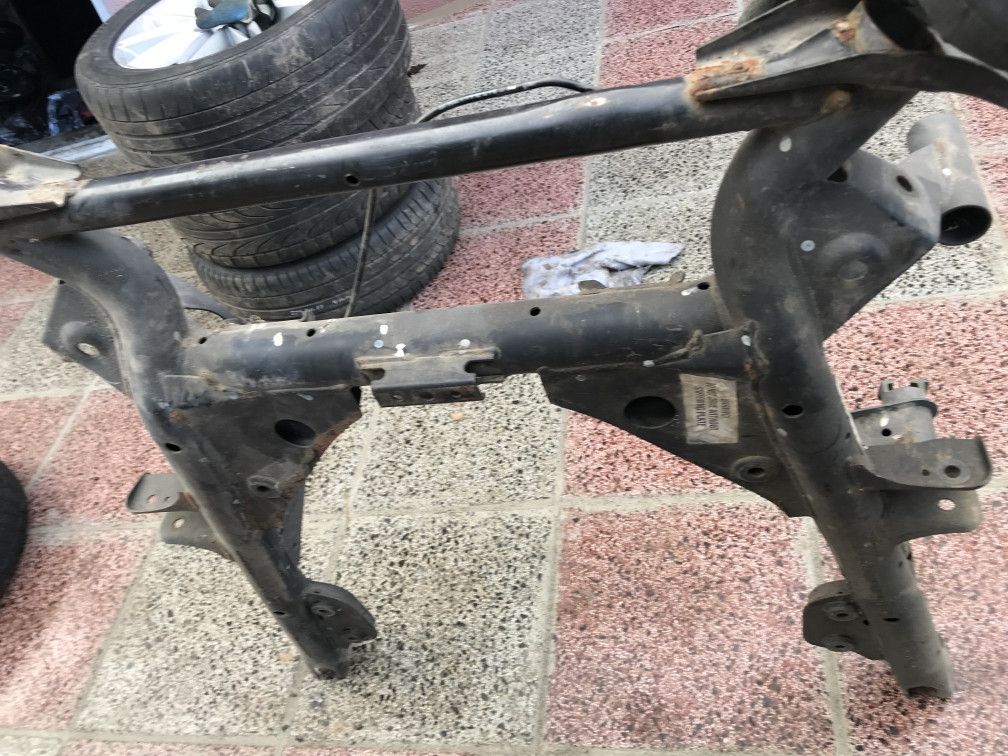 балка подвески передняя (подрамник) BMW X5 E53 [рестайлинг] 2005, 3.0 л., M57 D30 (306D2), дизель, АКПП, внедорожник 5 дв., 6760277, 31116760277
