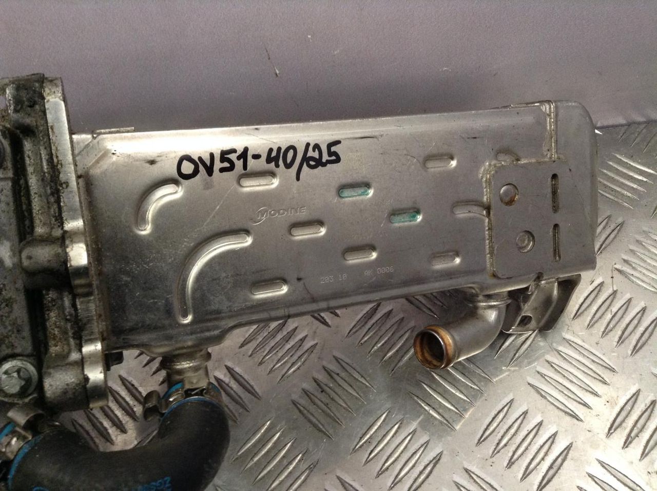 охладитель EGR / Радиатор EGR Mercedes-Benz E-Класс W212/S212/C207/A207 2011, 2.1 л., OM 651.924, АКПП, седан, A6511400075