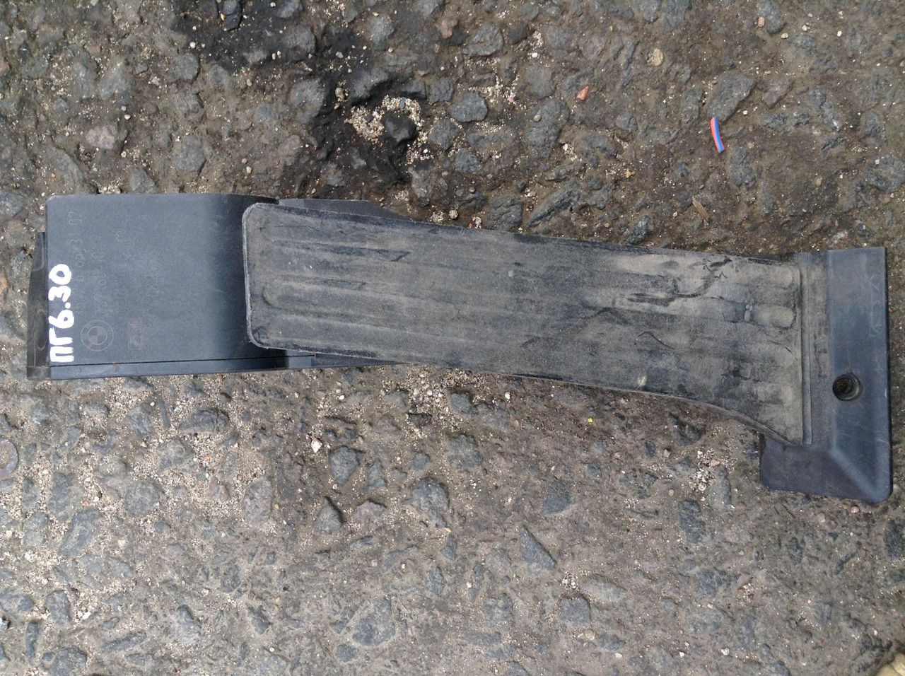 педаль BMW X3 E83 2005, 2.0 л., M47 D20 (204D4), дизель, АКПП, внедорожник 5 дв., 35426766931, 6766931